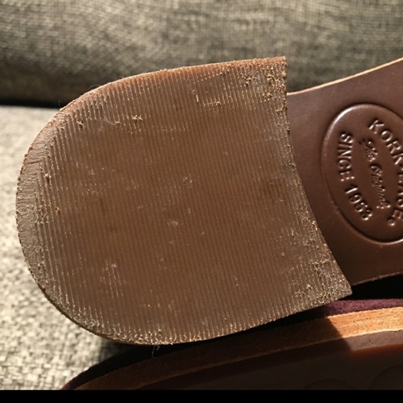 Kork-Ease “Mindo” ankle boot, 8.5, burgundy suede - Picture 4 of 4